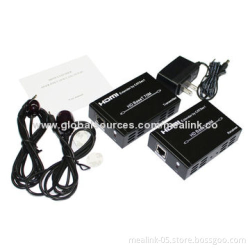 70M HD BaseT HDMI Extenders, Over Cat5e/Cat6, OEM Orders Welcomed
